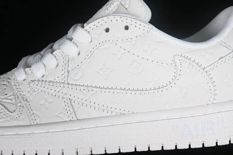 All categories Air Jordan Jordan series basketball shoes Air Jordan 1 Low LV x Travis Scott x Air Jordan 1 Low OG AJ1 Joe 1 undercut low top 1A9V87